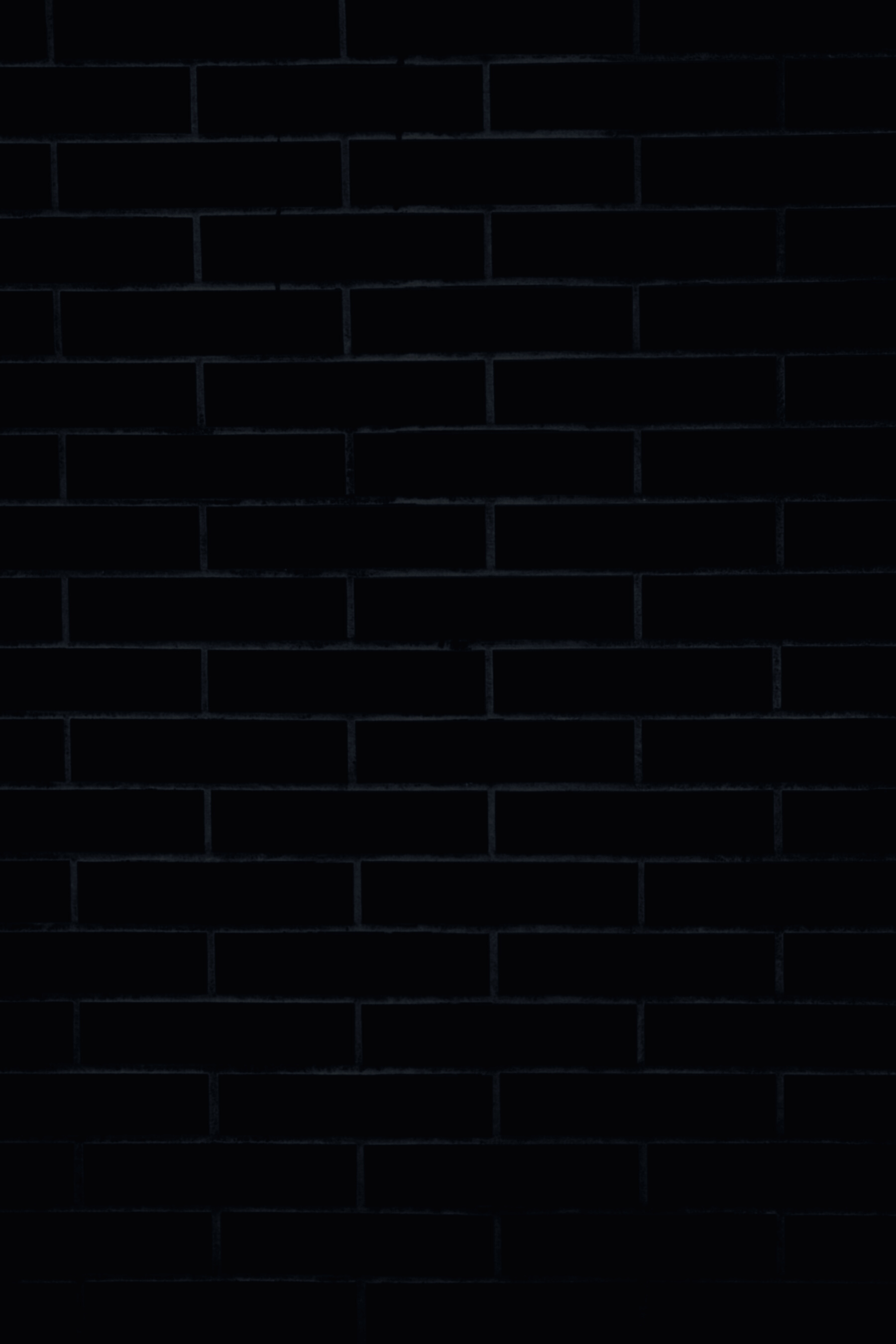 Black and White Brick Wall